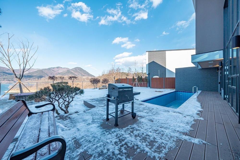 Jecheon The Shine Cheongpung Otel Oda fotoğraf