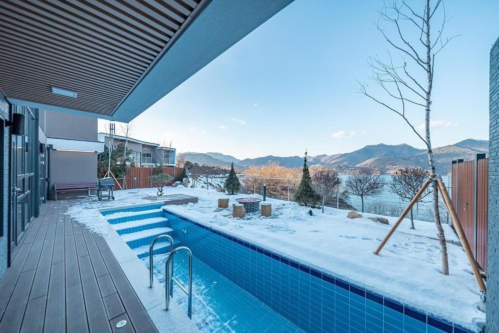 Jecheon The Shine Cheongpung Otel Oda fotoğraf