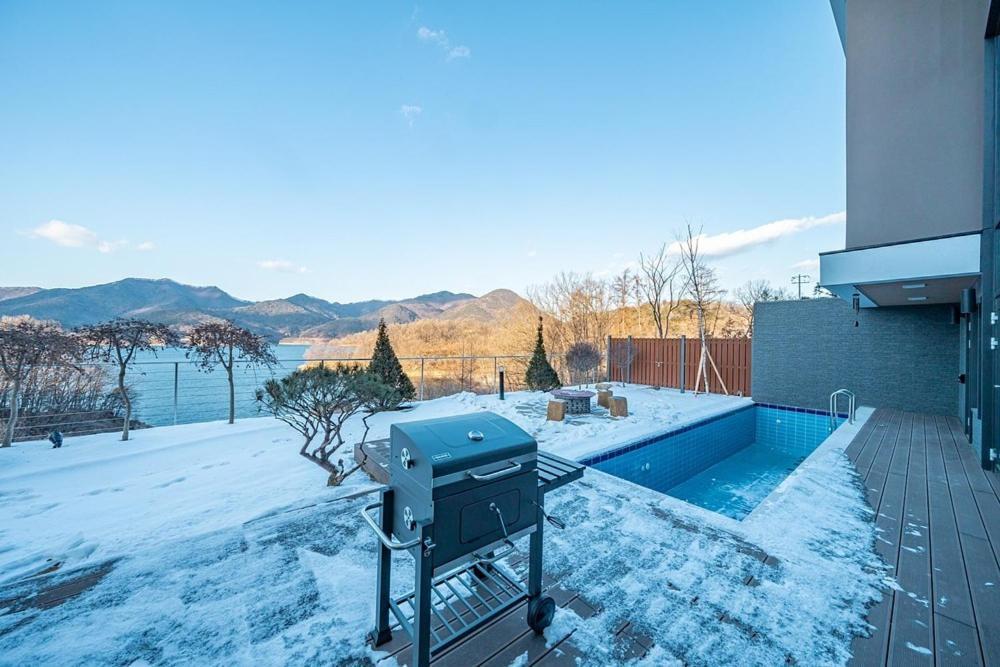 Jecheon The Shine Cheongpung Otel Oda fotoğraf